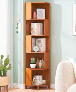Wooden Corner Bookshelf for your beautiful home & office