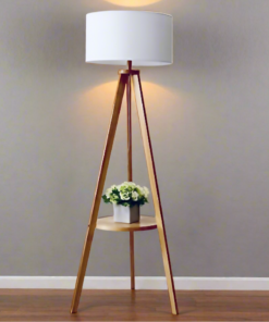 Outstanding Wooden Trypod Floor Lamp for Bedroom , Living Room - Image 3