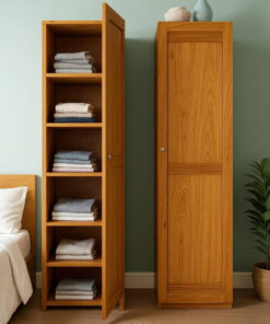 Minimalist Single Door Almira | Wardrobe