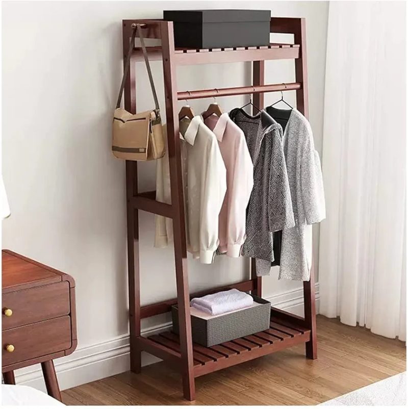 Alternative view of Unique Wooden Clothes Stand