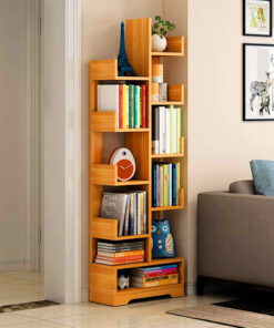 Alternative view of Wooden L Shape Bookshelf for Office & Home