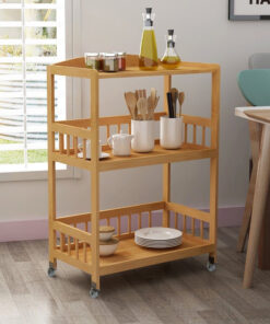 Wooden Tea trolley & Food serving trolley