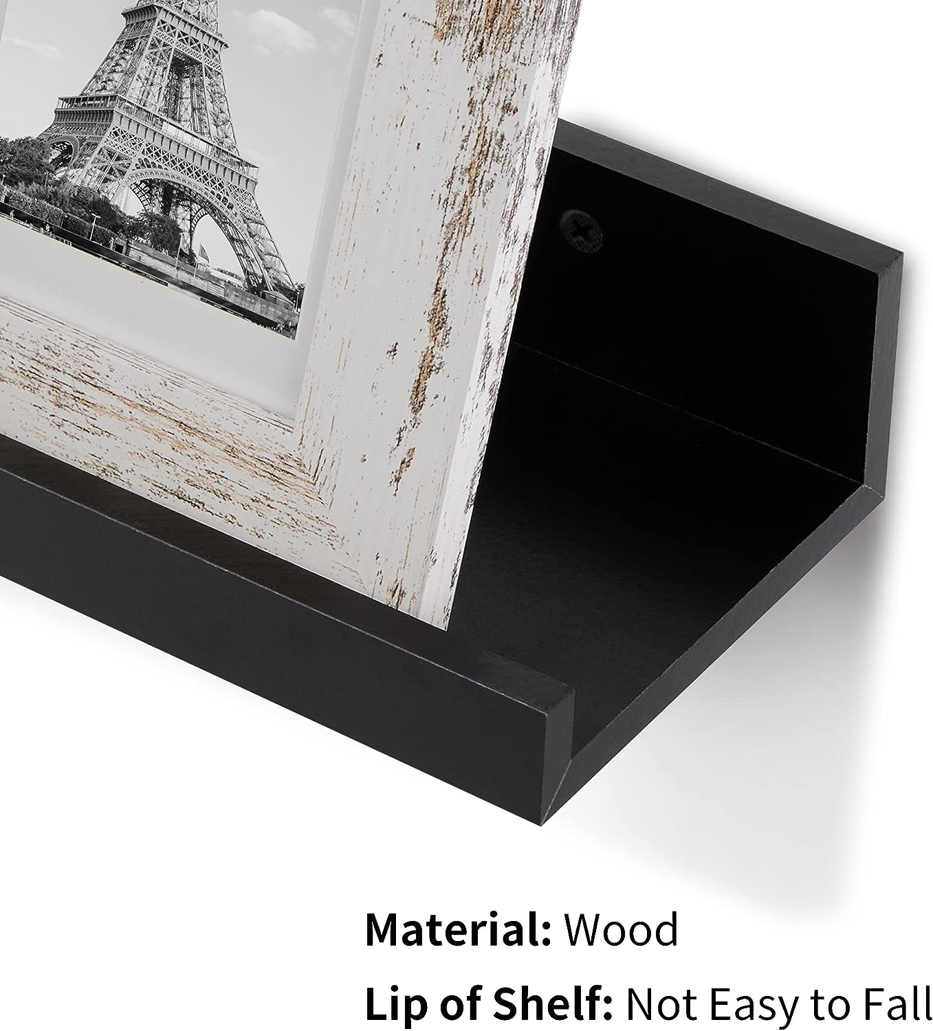 Wall Mounted Wood Shelves for Bedroom, Living Room, Bathroom, Kitchen, Small Picture Ledge Shelves - Image 17