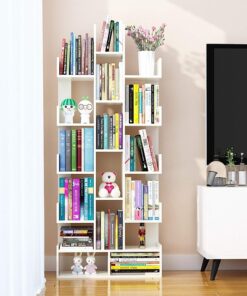 L-Shape Large Bookshelf For Office & Home - Image 5