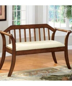 Modern Wooden 2 Seat Sofa