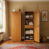 Wooden Single Door Almira | Single Door Wardrobe