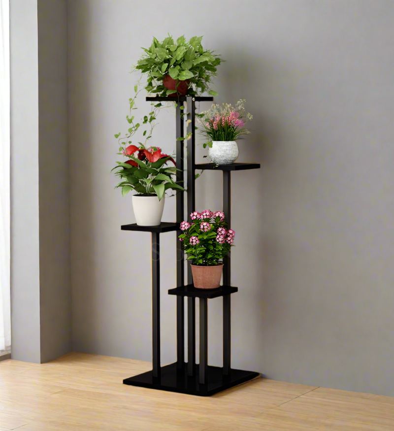 Wooden Flower Plant Stand For Living Room/ Office Room - Image 3
