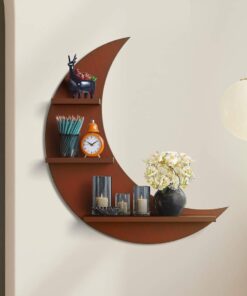 Moon Shape-Wall Shelf