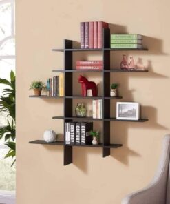 Wooden Wall Shelf for Home Decor Items, Living Room and Bedroom