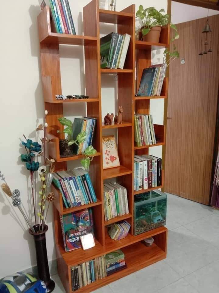 L-Shape Large Bookshelf For Office & Home - Image 2