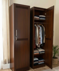 Minimalist Single Door Wardrobe | Wooden Single Door Almirah