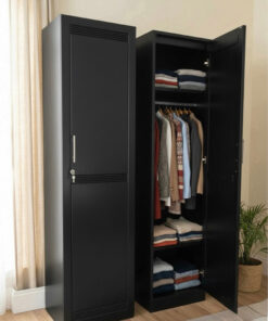 Minimalist Single Door Wardrobe | Wooden Single Door Almirah - Image 5