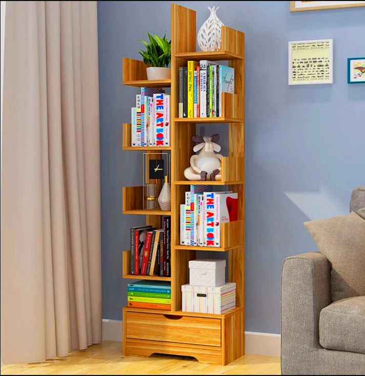 L shape bookshelf For office / Home - Image 6