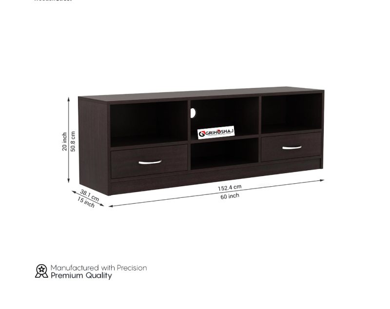 Wooden Blocks Tv Unit | TV Cabinet - Image 4