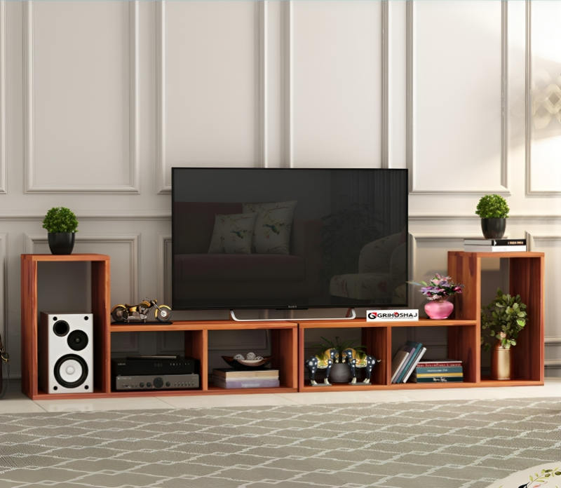 Alternative view of Wooden Multi-Functional TV Cabinet | TV Stand