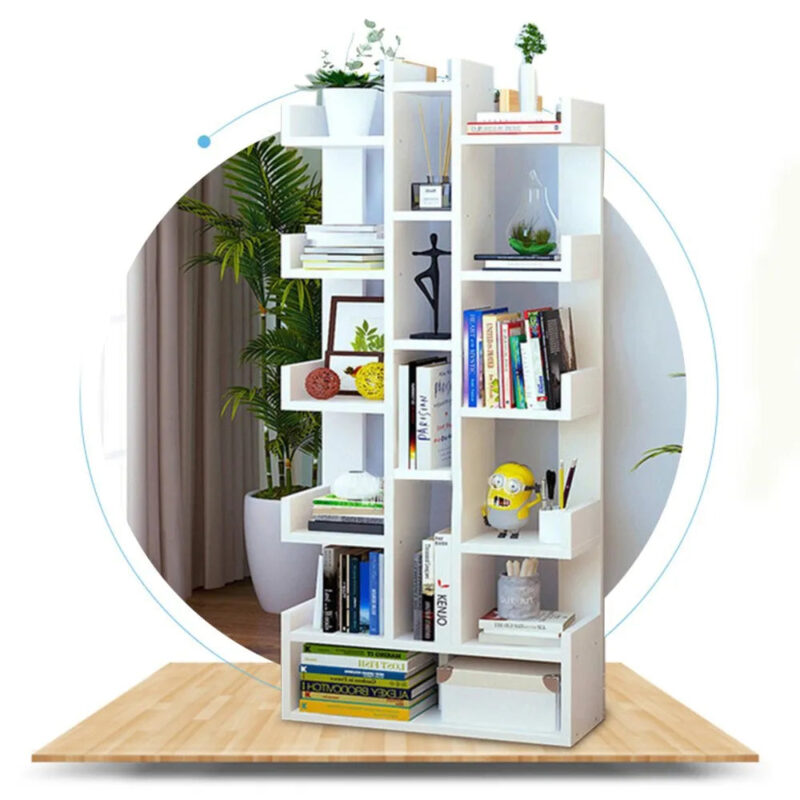 L-Shape Large Bookshelf For Office & Home - Image 6