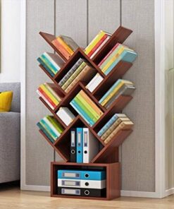 W Shape Bookshelf For Office / Home