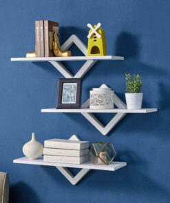 Wooden 3 pics Wall Shelf