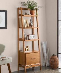 Unique Wooden Book Shelf