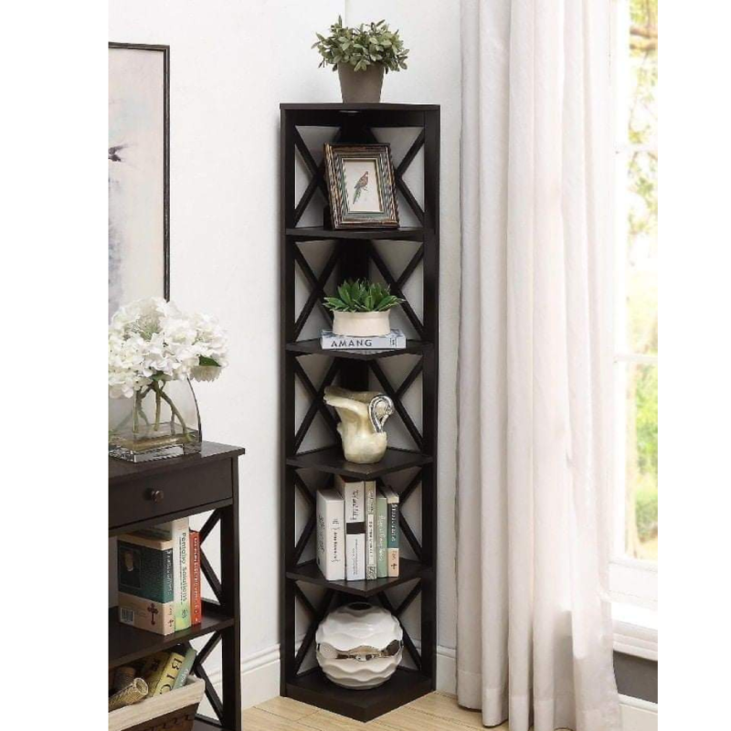 Alternative view of Modern Wooden Corner Shelf