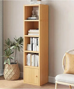 Alternative view of Storage Shelf Bookshelf Landing Simple Storage Narrow Slit Small Bookcase, Simple Locker Shelf for Living Room Bedroom