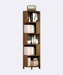 Alternative view of Wooden Corner Bookshelf for your beautiful home & office