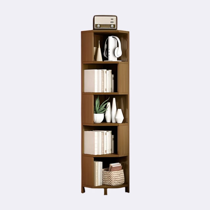 Alternative view of Wooden Corner Bookshelf for your beautiful home & office